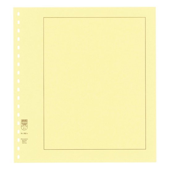Lindner 802c Hojas Permaphil Cartulina crema 174 x 215 mm Lindner 802c Hojas Permaphil Cartulina crema 174 x 215 mm