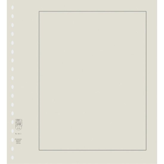 Lindner 802i Hojas Permaphil Cartulina Gris 174 x 215 mm Lindner 802i Hojas Permaphil Cartulina Gris 174 x 215 mm
