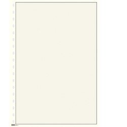 Lindner 804a Hojas Permaphil Cartulina Blanca 210 x 297 mm