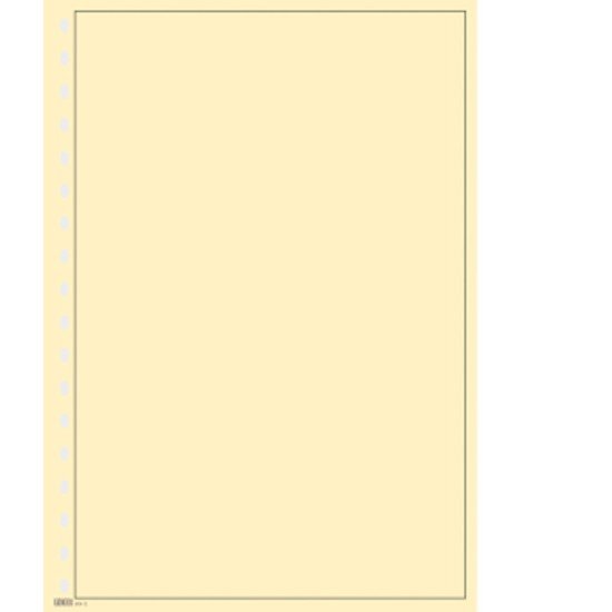 Lindner 804b Hojas Permaphil Cartulina crema 210 x 297 mm Lindner 804b Hojas Permaphil Cartulina crema 210 x 297 mm
