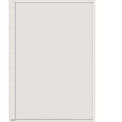 Lindner 804i Hojas Permaphil Cartulina Gris  210 x 297 mm