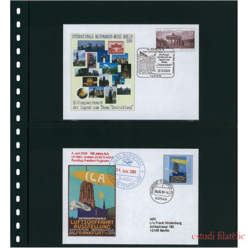 Lindner 02 Omnia  Hoja clasificadora negra 