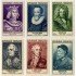 France Francia  1027/32 1955 Celebridades del S. XII al S.XX MNH
