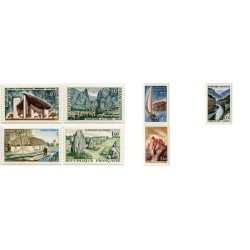 France Francia Nº 1435/41 1965 Serie turística -Paisajes y lugares- Lujo France Francia Nº 1435/41 1965 Serie turística -Paisajes y lugares- Lujo