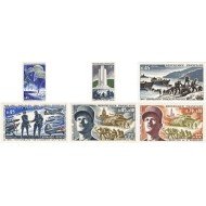 France Francia Nº 1603/08 1969 25º Aniv. de la Liberación Lujo