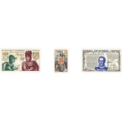 France Francia Nº 1616/18 1969 Grandes nombres de la Historia Lujo