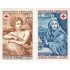 France Francia Nº 1619/20 1969 Sorteo a favor de la Cruz Roja Lujo