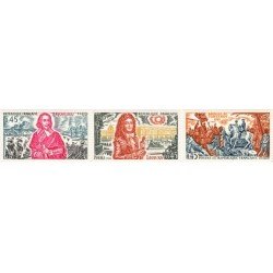 France Francia Nº 1655/57 1970 Historia de Francia Lujo