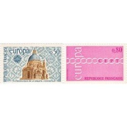 France Francia Nº 1676/77 1971 Europa Lujo