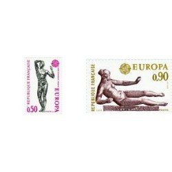 France Francia Nº 1789/90 1974 Europa Lujo