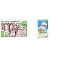 France Francia Nº 1793/94 1974 Serie turística Lujo