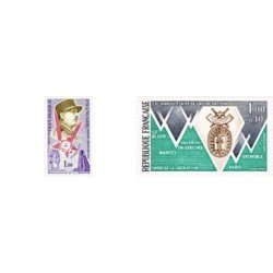 France Francia Nº 1796/97 1974 Liberación Lujo