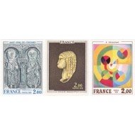 France Francia Nº 1867/69 1976 Obras de arte Lujo