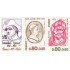 France Francia Nº 1880/82 1976 Personajes Célebres Lujo