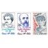 France Francia Nº 1896/98 1976 Personajes célebres Sorteo de la Cruz Roja Lujo