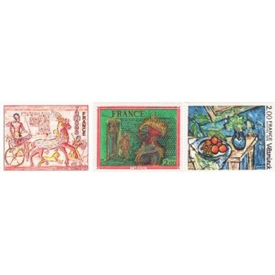France Francia Nº 1899/01 1976 Obras de arte Lujo