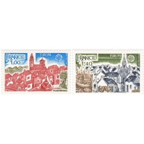 France Francia Nº 1928/29 1977 Europa Lujo