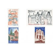 France Francia Nº 2081/84 1980 Serie turística Lujo France Francia Nº 2081/84 1980 Serie turística Lujo