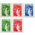France Francia 2154/58 1981 Sabine MNH