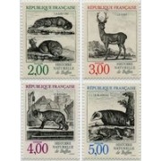 France Francia Nº 2539/42 1988 Fauna