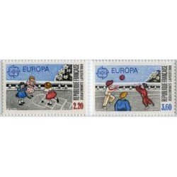 France Francia Nº 2584/85 1989 Europa, lujo
