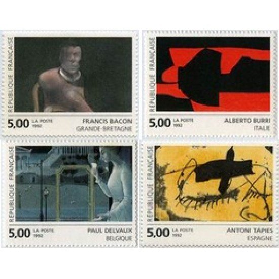 France Francia Nº 2779/82 1992 Pintura, lujo France Francia Nº 2779/82 1992 Pintura, lujo