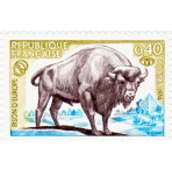 France Francia Nº  1795 1974 Protección de la naturaleza Lujo