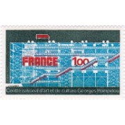 France Francia Nº 1922 1977 Centro Nacional de Arte y Cultura Georges Pompidou Lujo France Francia Nº 1922 1977 Centro Nacional de Arte y Cultura Georges Pompidou Lujo