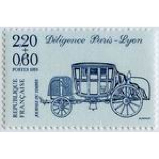 France Francia Nº 2577 1989 Día del sello, lujo France Francia Nº 2577 1989 Día del sello, lujo