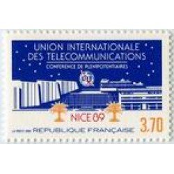 France Francia Nº 2589 1989 UIT, lujo