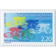 France Francia Nº 2590 1989 Ciclismo, lujo