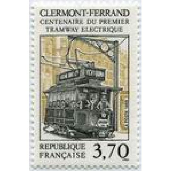 France Francia Nº 2608 1989 Tren , lujo France Francia Nº 2608 1989 Tren , lujo