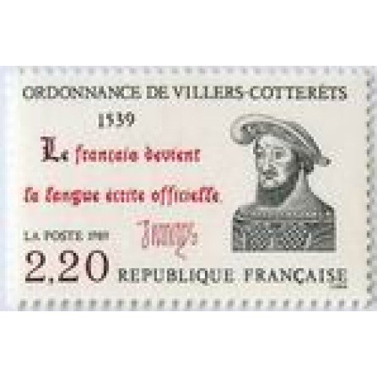 France Francia Nº 2609 1989 Ordenanzas , lujo