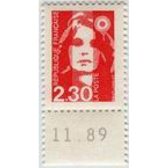 France Francia Nº 2614 1989 Marianne Bicentenario lujo