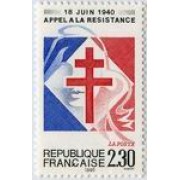France Francia Nº 2656 1990 Resistencia, lujo