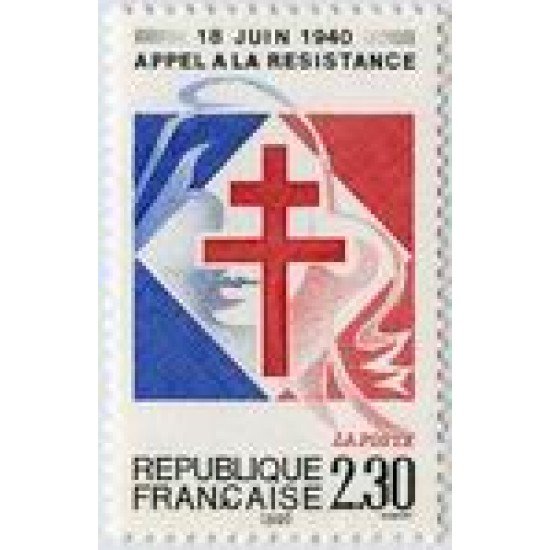 France Francia Nº 2656 1990 Resistencia, lujo France Francia Nº 2656 1990 Resistencia, lujo
