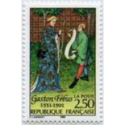 France Francia Nº 2708 1991 Gaston Fébus , lujo France Francia Nº 2708 1991 Gaston Fébus , lujo