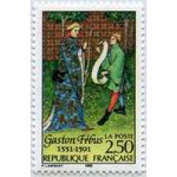 France Francia Nº 2708 1991 Gaston Fébus , lujo France Francia Nº 2708 1991 Gaston Fébus , lujo