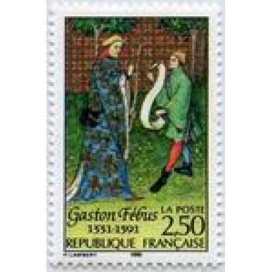 France Francia Nº 2708 1991 Gaston Fébus , lujo