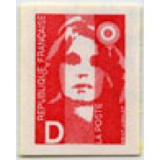 France Francia Nº 2713 1991 Mariana bicentenario autoadhesivo, Lujo France Francia Nº 2713 1991 Mariana bicentenario autoadhesivo, Lujo