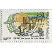 France Francia Nº 2726 1991 Trabajos públicos, lujo France Francia Nº 2726 1991 Trabajos públicos, lujo