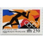 France Francia  Nº 2745 1992 Olimpiada Barcelona 92 , lujo