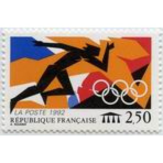 France Francia  Nº 2745 1992 Olimpiada Barcelona 92 , lujo