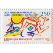 France Francia Nº 2795 1993 Juegos mediterräneos , lujo