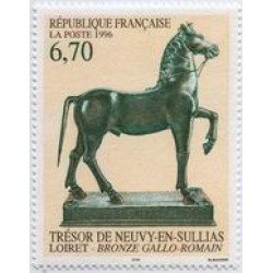France Francia Nº 3014 1996 Arte,caballo, lujo