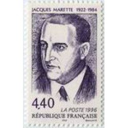 France Francia Nº 3015 1996 Jacques Marette, lujo
