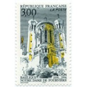 France Francia Nº 3022 1996 Basílica Notre- Dam , lujo