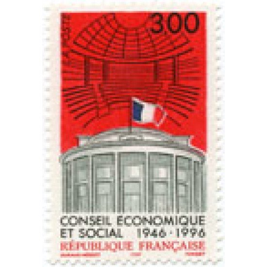 France Francia Nº 3034 1996 Economía social, lujo