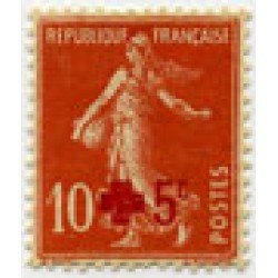 France Francia Nº 146 Semeuse Cruz Roja MNH France Francia Nº 146 Semeuse Cruz Roja MNH