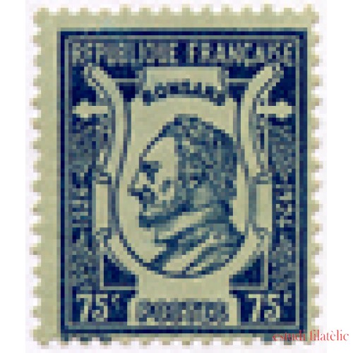 France Francia  Nº 209 1924 Poeta Ronsard MH